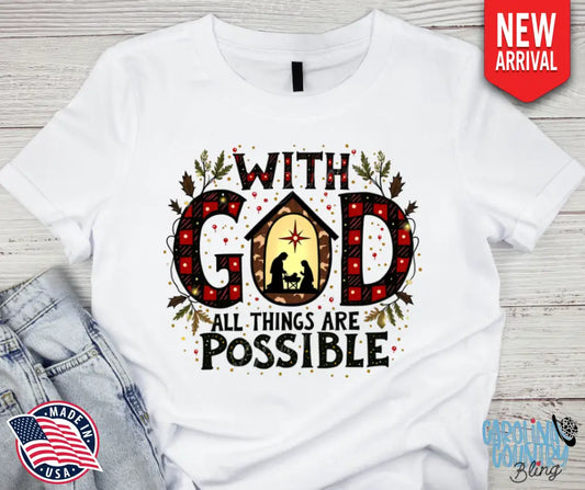 With God – Multi Small / Short Shirt